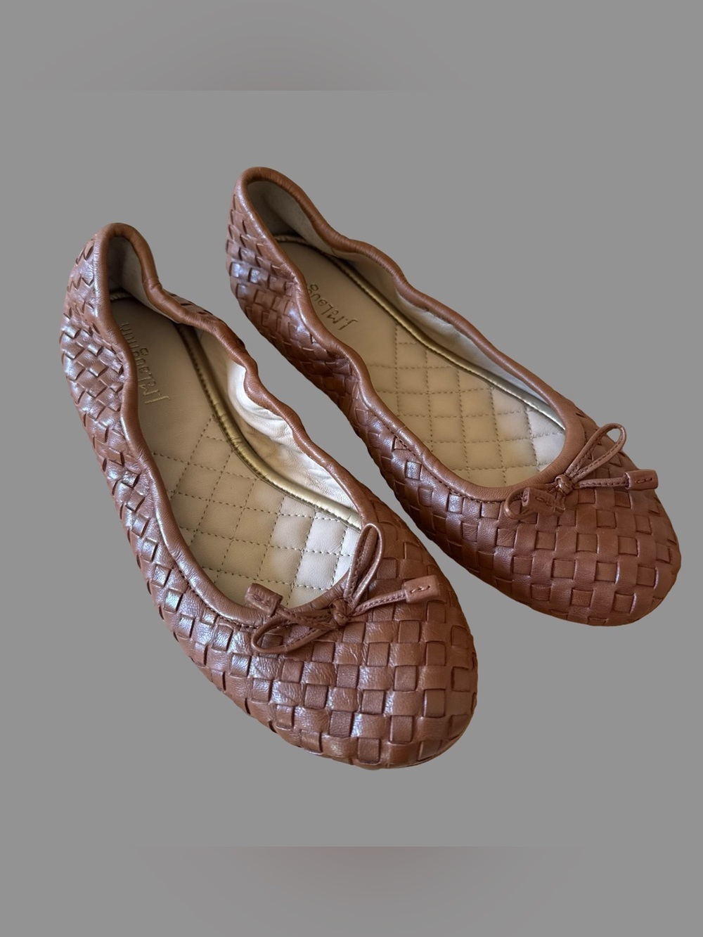 J. McLaughlin Brown Leather Weave Ballet Flats US7.5 ($295)